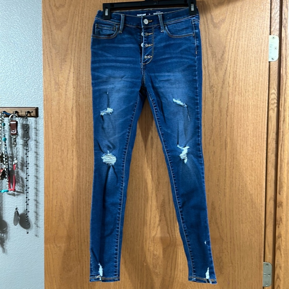 Old Navy girls rockstar super skinny jagging